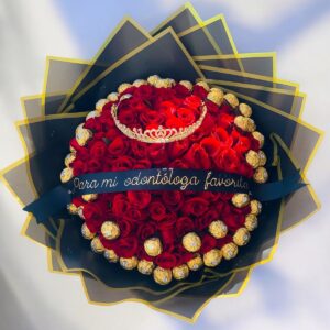 100 rosas y chocolates
