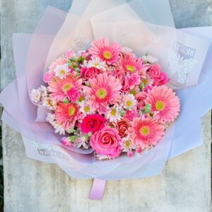 Ramo mixto en color rosa